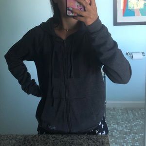 DARK GREY PINK JACKET